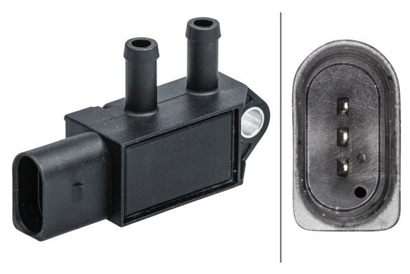 Egzost Gazı Basınç Sensörü Vw Group 3-Kutuplu 03G906051a Hella 6Pp009409621