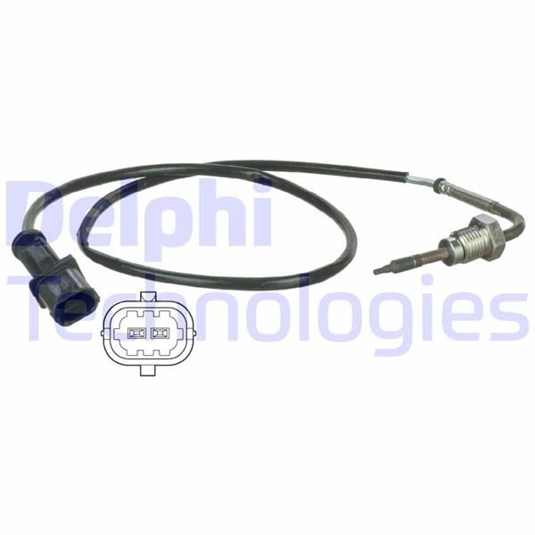 Egzoz Sıcaklık Sensörü - Alfa Romeo 159. Brera. Spider / Lancıa Delta Iıı 09/05>08/14 Delphı Ts30010