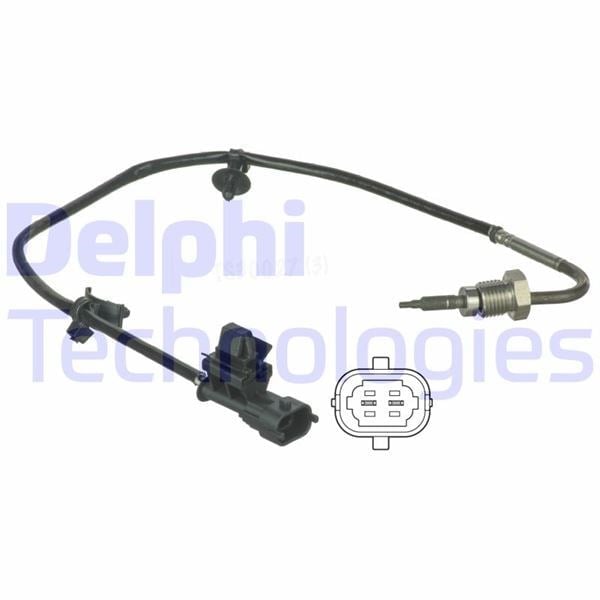 Egzoz Sıcaklık Sensörü Konum 1 Opel Astra J 09>15 1.7 Cdtı A17dtc-A17dte-A17dtj Delphı Ts30027