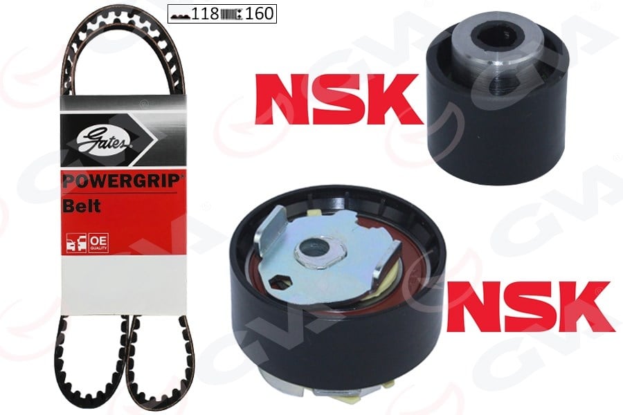 Eksantrik Gergi Kiti 118X160 Astra L 21> Corsa F-Combo E 19> Crossland-Grandland-108-208-301-308- 508-2008-Partner-Berlıngo-C-Elysee-C2-C3-C4-Ds3- Fıat 600 25> Jeep Avenger 25> Alfa Romeo Junıor 25> Gva 59T4340g