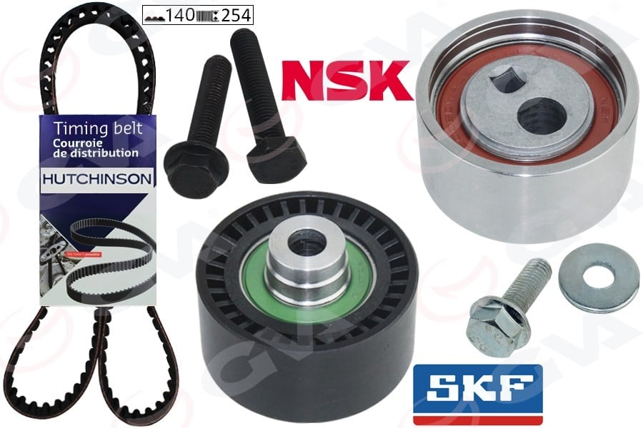 Eksantrik Gergi Kiti 140X254 P206-306-Partner-Berlıngo-Jumpy-Scudo-Corolla 1.9D 98 Dw8 K025523xs Gva 59T4321h