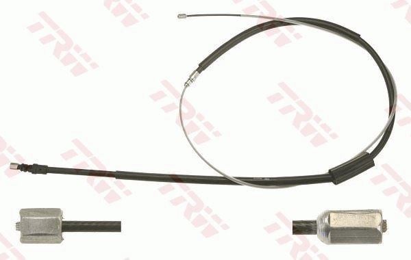 El Fren Teli Arka Sağ-Sol Renault Megane Iı 02> Scenıc Iı 02> Uzunluk : 2.080 Mm Trw Gch129