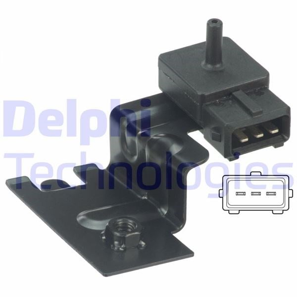 Emme Borusu Basınc Sensoru Volvo S60 I 2.4 00>10 S80 I 2.400>10 V70 Iı 2.4 01>08 Delphı Ps10169