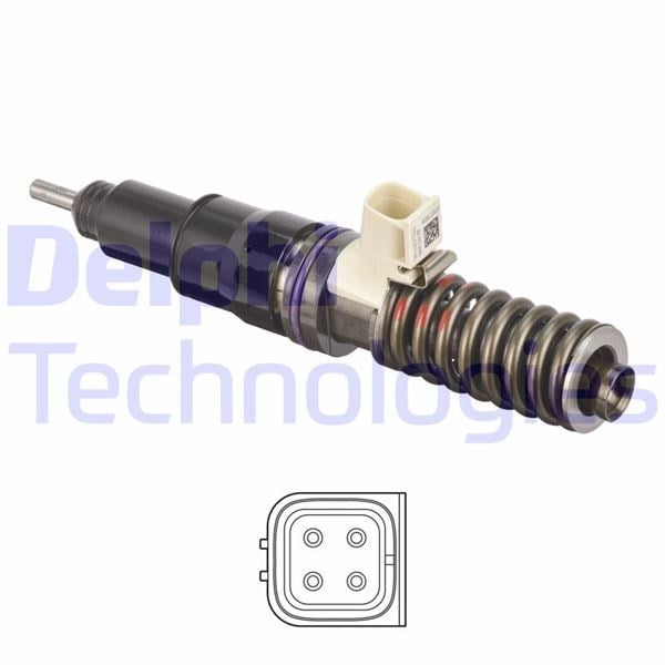 Enjektör Us13 D13 - Delphı Bebe4l11001-12B1