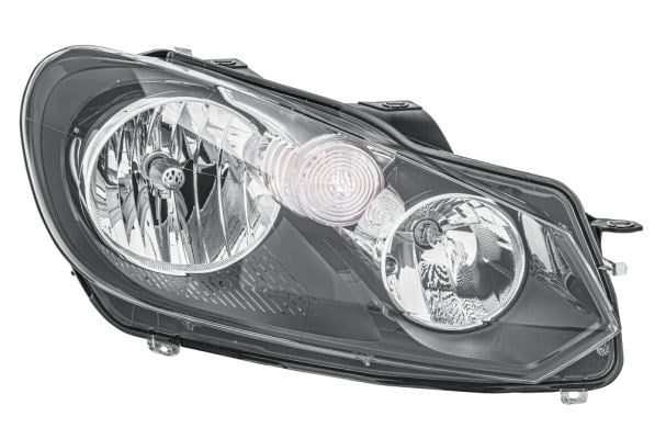 Far Sinyal Sağ Golf Vı 10/08> Elektrikli H7 H15 Hella 1Eg009901221