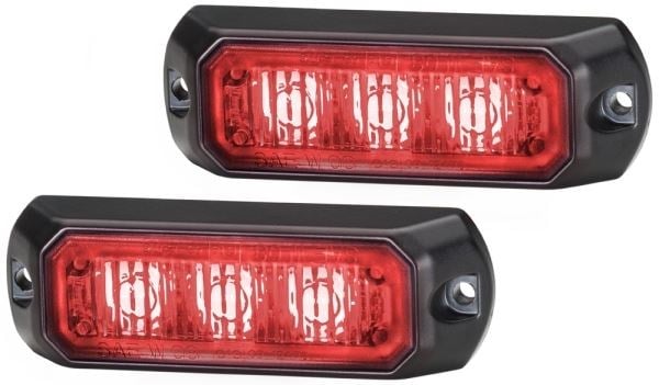 Flaşör İşaret Lambası Led Kırmızı Unıversal 12-24V Hella 2Xd014561601