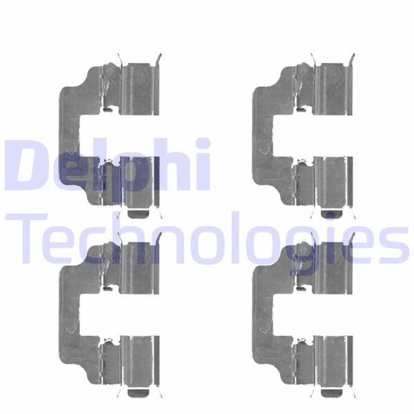 Fren Balata Montaj Takımı Arka Honda Civic 01/06> Delphı Lx0493