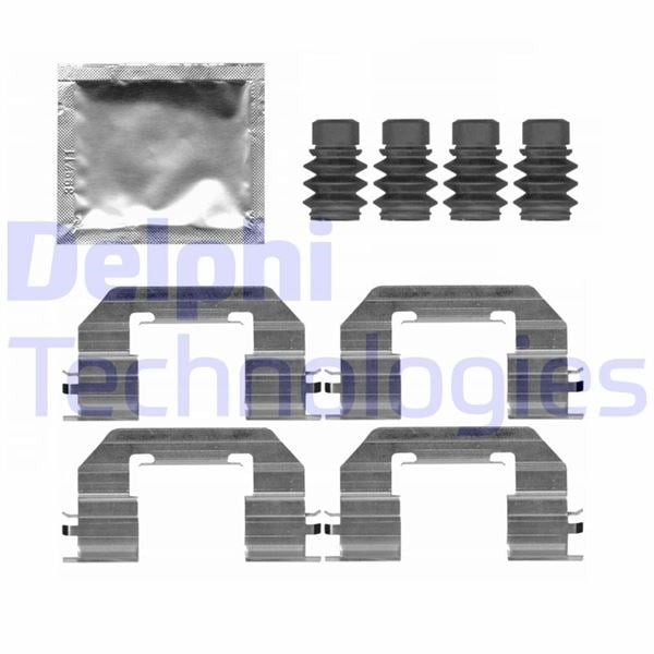 Fren Balata Montaj Takımı Fıat-Jeep-Fullbackpıckup-500X-Renegate Delphı Lx0721