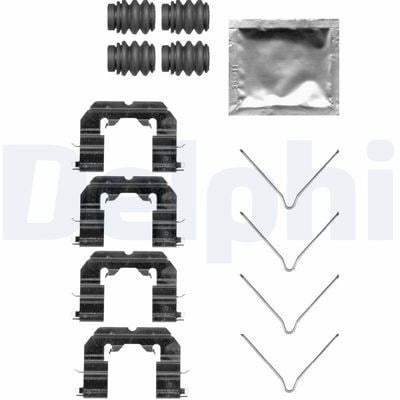 Fren Balata Montaj Takımı Hyundaı Delphı Lx0738