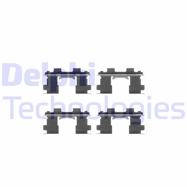 Fren Balata Montaj Takımı Ön Nıssan 100 Nx. Sunny / Suzukı Grand Vitara 10/90>12/05 Delphı Lx0252