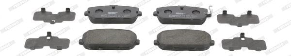 Fren Balatası Arka Fıat 124 Spider 16> Mazda Mx-5 Iıı 05>14 Mazda Mx-5 Iv 16> Ferodo Fdb1894