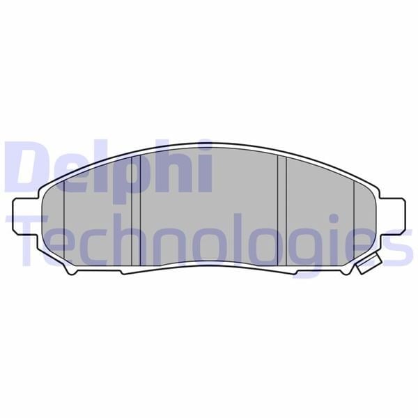 Fren Balatası Np300 Navara D40 -Pathfınder Iıı R51 Delphı Lp3578