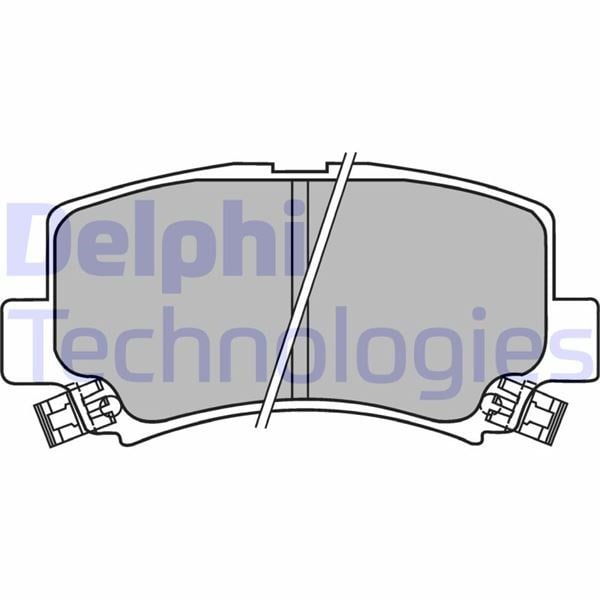 Fren Balatası Ön Suzukı Wagon R 07/97>09/00 Delphı Lp1439