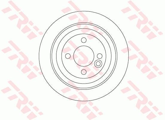 Fren Diski Arka Aks Mını R56 -Mını Clubman R55 -Mını Clubvan R55 -Mını Convertible R57 -Mın I Coupe R58 -Mını Roadster R59 - Trw Df6523