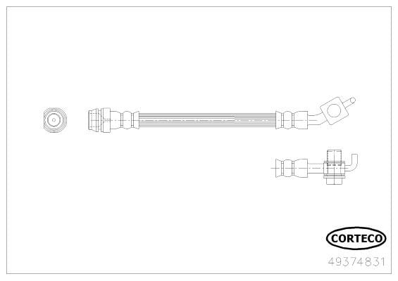 Fren Hortumu Volvo S60 Iı 134 04-10-12-19-Volvo S60 Iı Cross Country 134 03-15-12-18-Volvo S80 I I 124 03-06-12-16-Volvo V60 I 155 07-10-12-18-Volvo V60 I Cross Country 157 09-10-12-18-Volvo Corteco 49374831