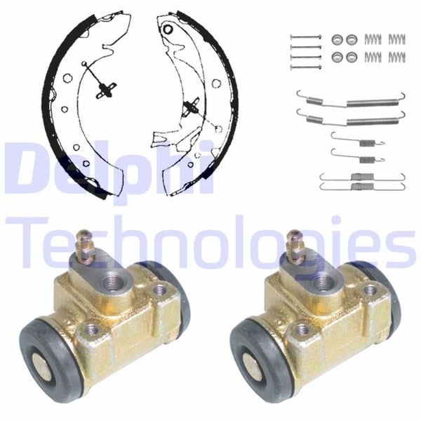 Fren Pabuç Kiti Arka Cıtroen Jumper. Relay / Fıat Ducato / Peugeot Boxer 02/94>12/01 Delphı Kp902