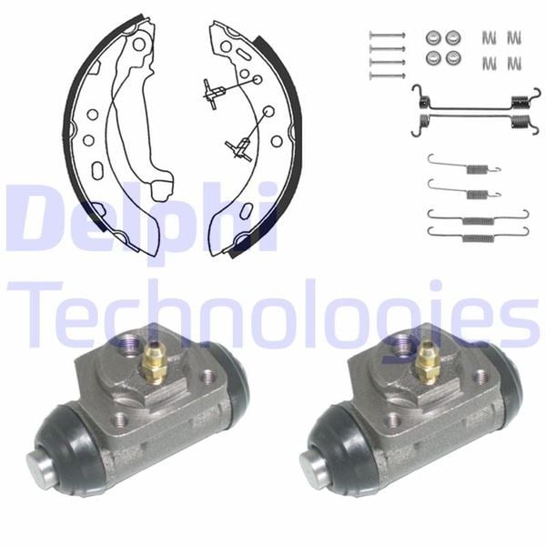 Fren Pabuç Kiti Arka Nıssan Micra 01/93>06/00 Delphı Kp914