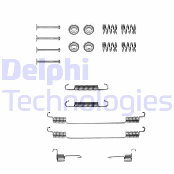 Fren Pabuç Montaj Takımı Arka Alfa Romeo 145. 146 / Fıat Fiorino. Marengo. Tempra. Tipo 02/88>03/01 Delphı Ly1122