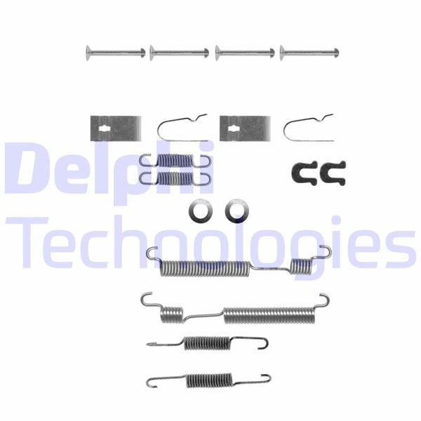 Fren Pabuç Montaj Takımı Arka Honda Ballade. Civic. Civic Crx. Crx / Rover 213. 216 09/83>04/98 Delphı Ly1056
