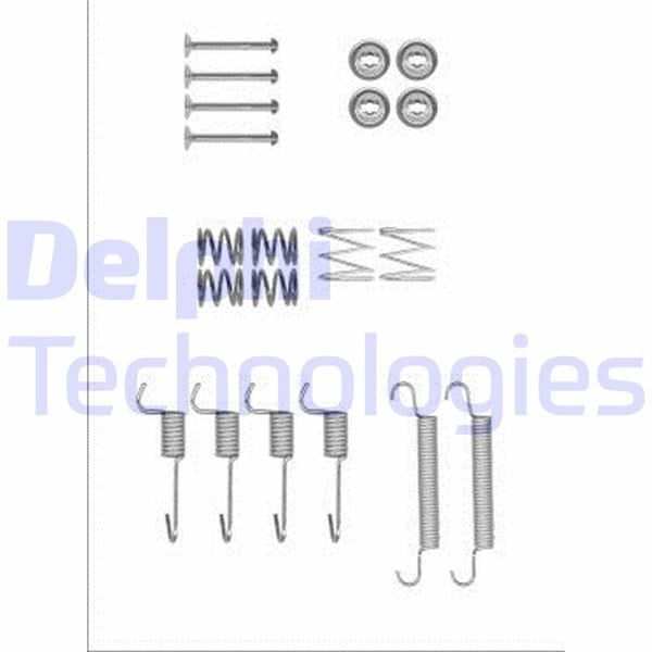 Fren Pabuç Montaj Takımı Arka Hyundaı Accent 05>; Kıa Rio 05> 05> Delphı Ly1371
