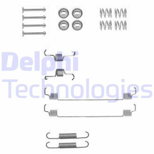 Fren Pabuç Montaj Takımı Arka Nıssan Micra K13 10> 10> Delphı Ly1376