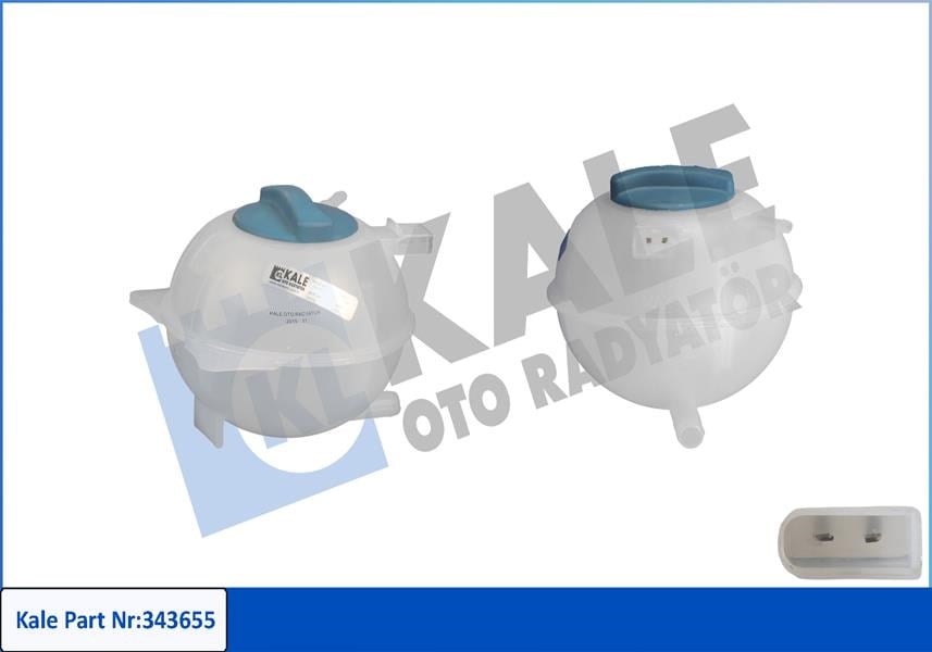 Genleşme Kavanozu Kapaklı Polo 1.0-1.3-1.4-1.4 16V 94-99 Radyatör Ek Su Deposu Kale 343655