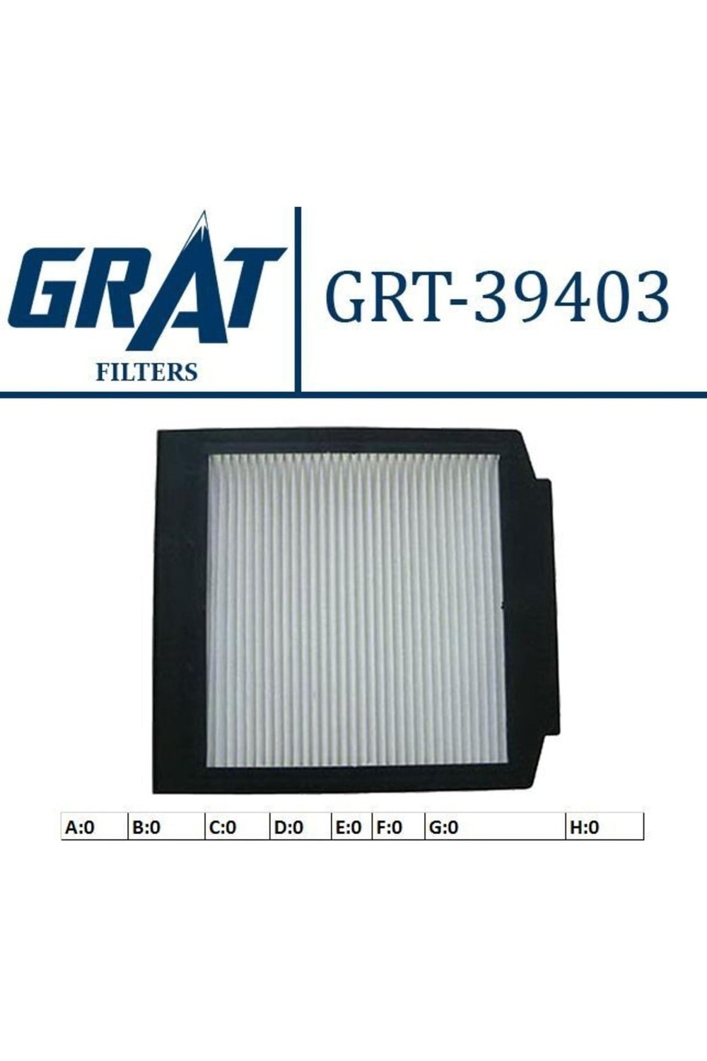 Kabın Fıltresı ( Land Rover : Range Rover Iı 94-02 ) Grt-39403