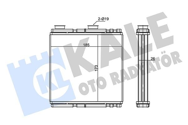 Kalorifer Radyatörü Laguna Iıı 07-15 Kale 354915