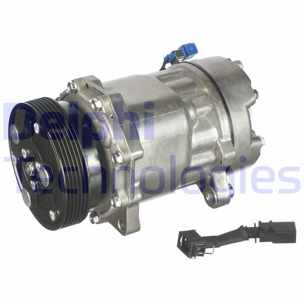 Klima Kompresörü Vw Bora-Caddy Iı-Golf Iv 1.4 16V-1.6-1.6 16V-1.8-1.9 Tdı 98-05 119Mm 6 Kanal Delphı Tsp0159060