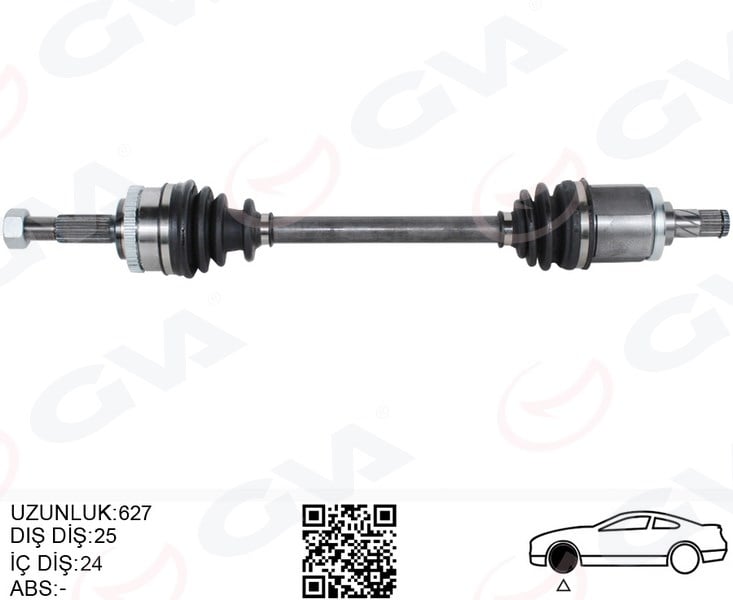 Komple Aks Sol Nıssan Almera 1.5L Qg15de N16 02-> Abs Li Gva 4499905