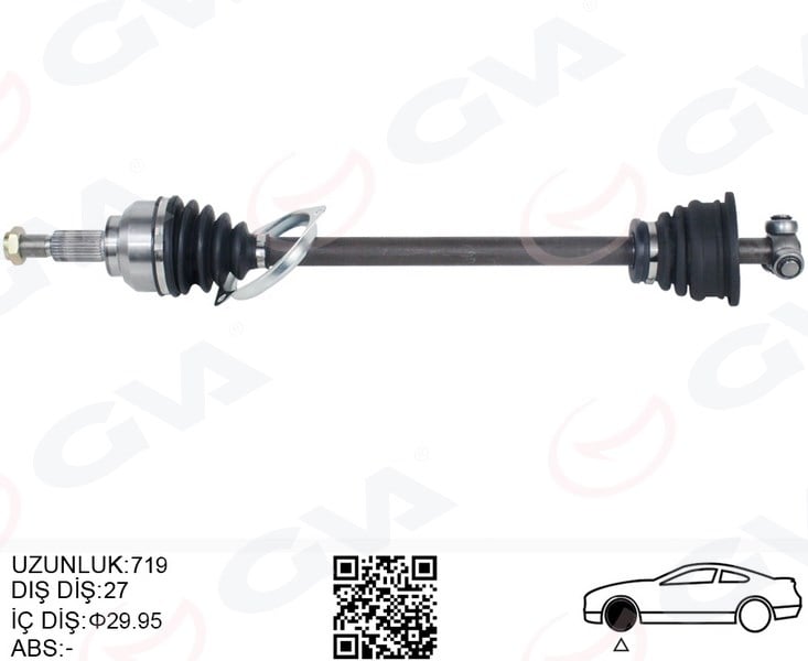 Komple Aks Sol On Renault Laguna Iı Bg0/1 1.6İ 16V M-T Jh3 01-07 Gva 4419045