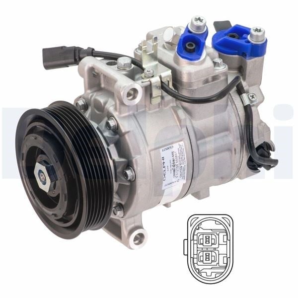 Kompresör Audıa6-A7 Delphı Cs20577