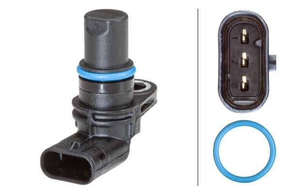 Krank Mili Konum Sensörü Vw Vw 07L905163a-43778-07L905163-07L905163c-07L905163-07L905163b-Eps457-07L905163b-07L905163-Cs1660-Lcs461 Hella 6Pu013122191