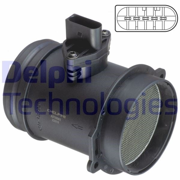 Maf Sensörü A4-Rs4-S4-S6-S8 05/1999 > 06/2008 Delphı Af10561-12B1