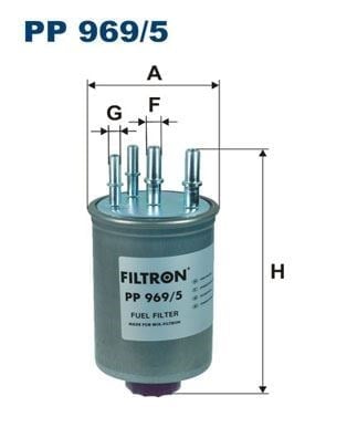 Mazot Fıltresı S-Type 2 X200 Xf I X250 Xj X350. X358 2.7D Fıltron Pp969.5