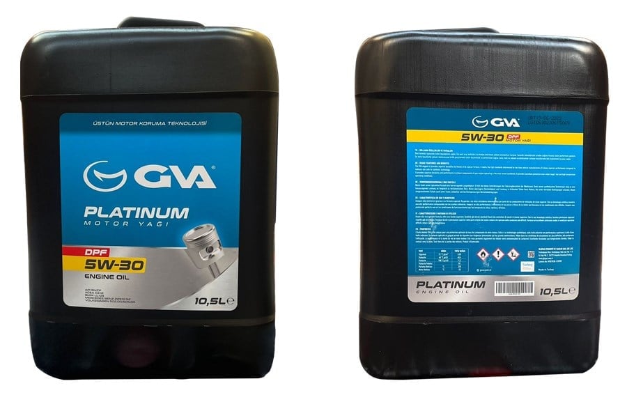 Motor Yağı 5W30 10.5 Lt Platınum Partiküllü-Dpf Tam Sentetik Apı Sn/Cf Gva 9920159
