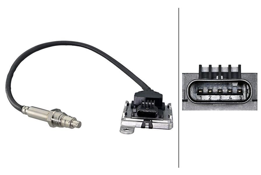 Nox Sensoru Mercedes V177 W247 W205 C118 C257 W213 C238 H247 X247 V167 C253 W222 W223 W447 B906 Hella 6Pn358307271