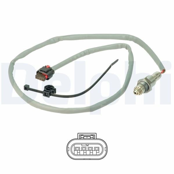 Oksijen Sensörü Ford C-Max-Focus 10/2012> Delphı Es21407-12B1