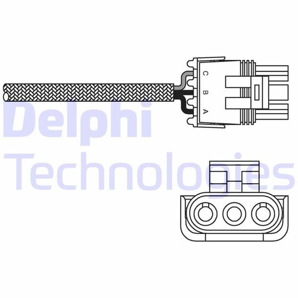 Oksijen Sensörü Renault R19-Megane I-Clıo I-Laguna I 1.4 1.6 1.8 Delphı Es10969-12B1