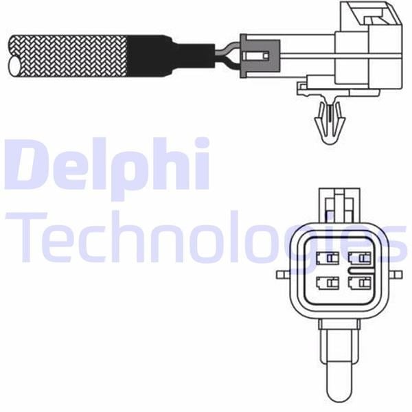 Oksijen Sensörü - Saturn Sc Series L4. Sl Series L4. Sw Series L4 96>99 Delphı Es20140-12B1