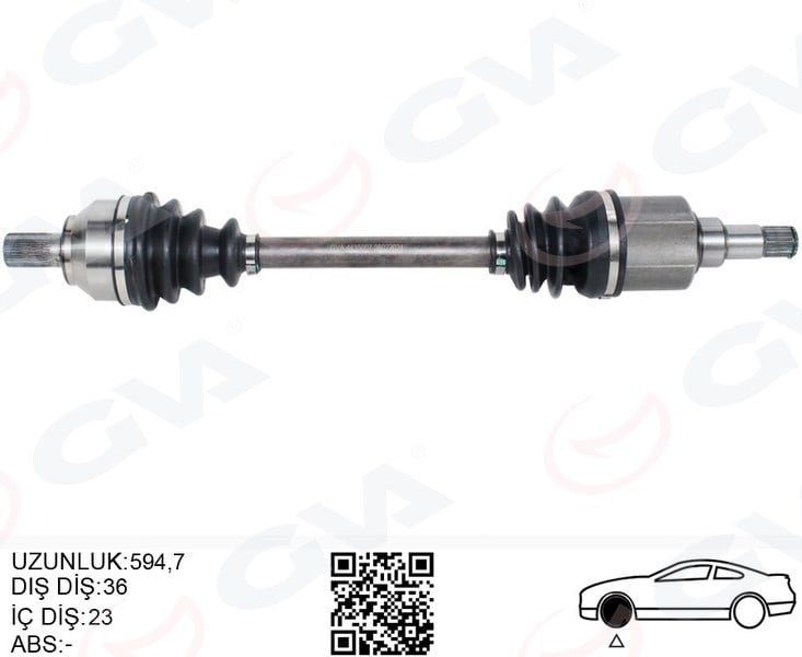 Ön Aks Komple Sol Focus Iı 1.6- 1.8 Tı 04>11 C Max 1.6 1.8 Tı 05>11 Benzınlı Volvo S40 Iı 1.6 05>12 V50 1.6 05>12 Gva 4435007