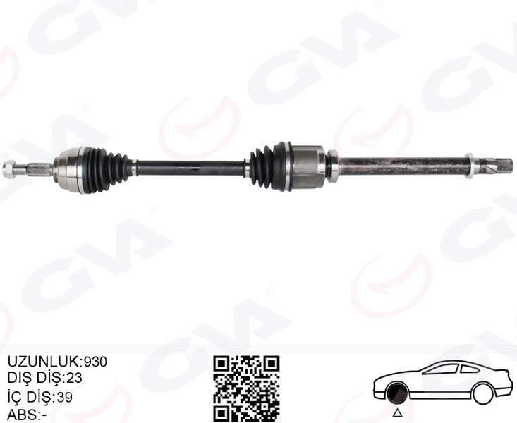 Ön Aks Sağ Renault Megane Iı Bm0/1.Cm0/1 2.0 M-T 02-08 Gva 4411436