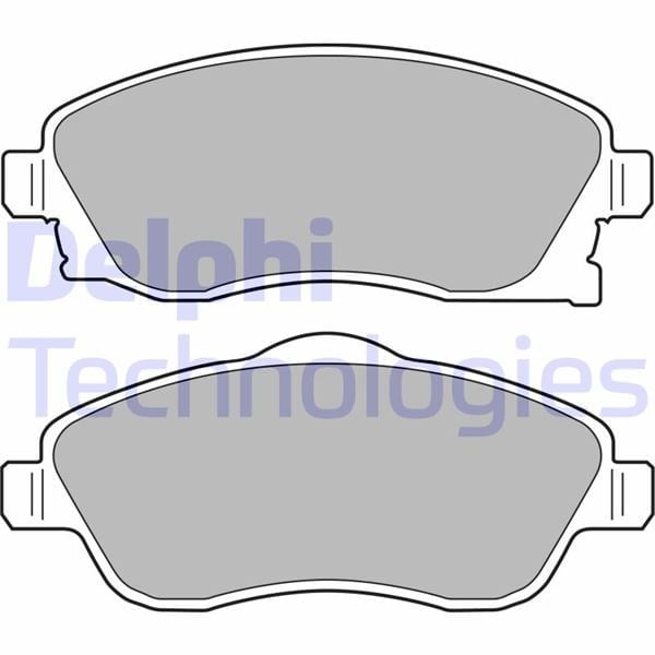 Ön Balata Combo C-Corsa C 1.3-1.7 Cdtı 01 > Merıva 03 > Tıgra 04 > Delphı Lp1676