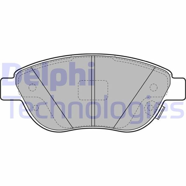 Ön Balata Corsa D Büyük Tip 1.3 Cdtı 07/06 > Fıat 500L 12> 0.9T 1.4 1.3D Mtj 1.6D Mtj Delphı Lp2476