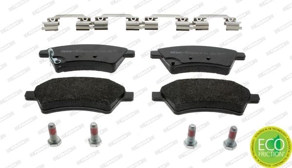 Ön Balata Kng Iıı Ym 09 >-Sedıcı 1.6 16V-1.9 D-Mtj 06/06 > Suzukı Sx4 6.06 > Ferodo Fdb1875