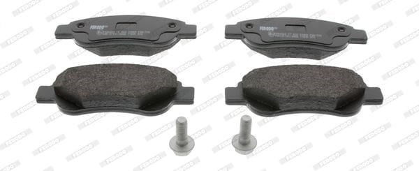 Ön Balata P107 06/05 > P108 14 >C1 1.0 1.4Hdi 6.05 > 1.0 1.2Vti 14 > Toyota Aygo 1.0 1.4 Hdi 7.05 > Ferodo Fdb1790