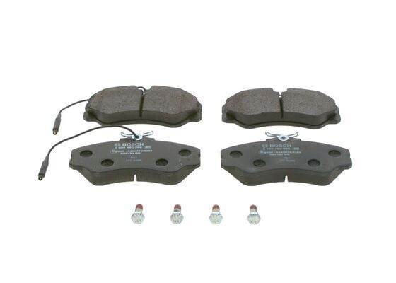 Ön Balata Peugeot J5 2.0-2.5D-1.8 Fıat Ducato 1.8-2.0-2.4D 130X71.3X19 Bosch 0986460998