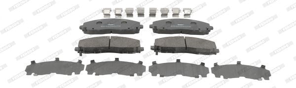 Ön Balatası Fıat Freemont 11>15 Chrysler Grand Voyager V 11> 2.0D Mtj 3.6 Ferodo Fdb4785