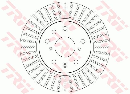 Ön Fren Aynası Suzukı Swıft Iıı 06 > 5B 276Mm Trw Df7398