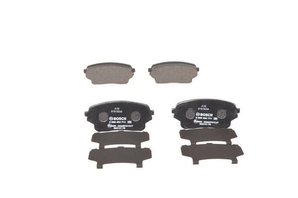Ön Fren Balata Suzukı Grand Vıtara 2.0L Rh Hdi Ja420wd Xl-7 Dizel 4X4 04-06 Bosch 0986494711